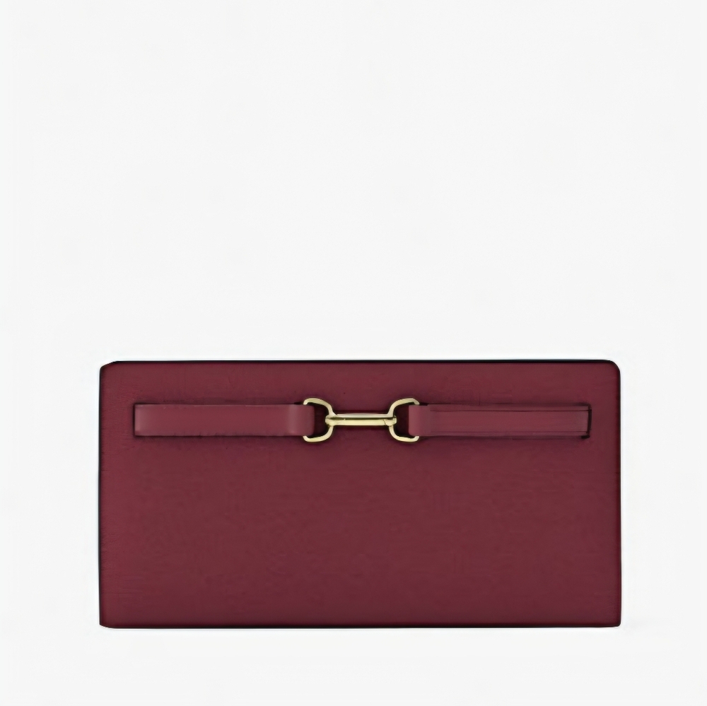 Elegant Burgundy Clutch